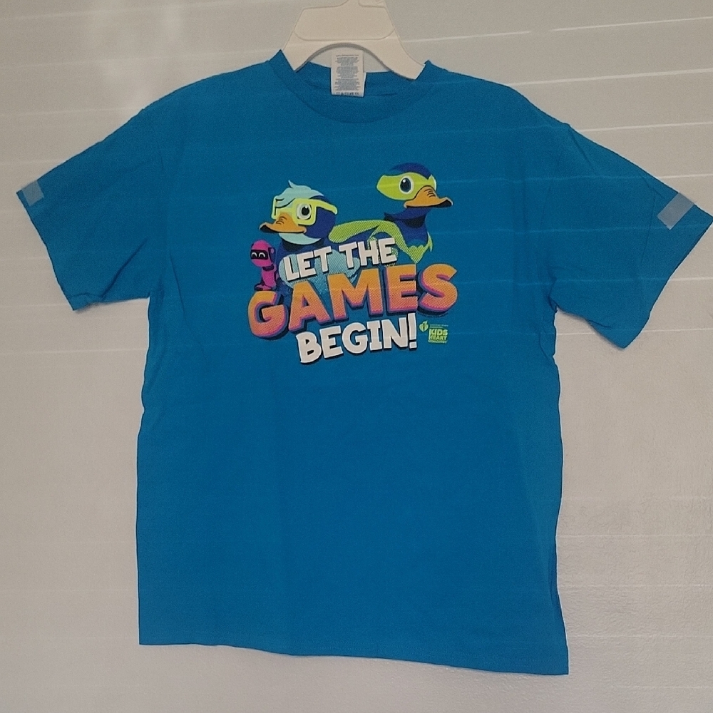 Delta Blue 'Let the Games Begin' T-Shirt